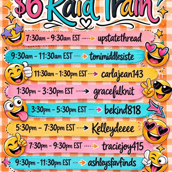 LIVE 3/24/26 - Trendy Treasures March Madness $6 Raid Train - Picture 2 of 2